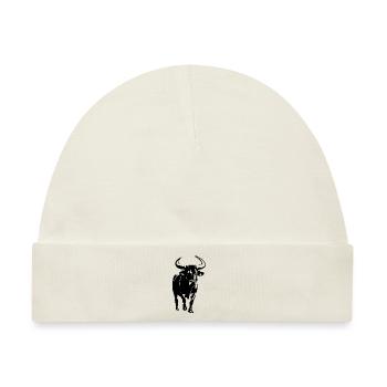 STIER - Baby Premium Organic Mütze - Naturweiß - Vorne
