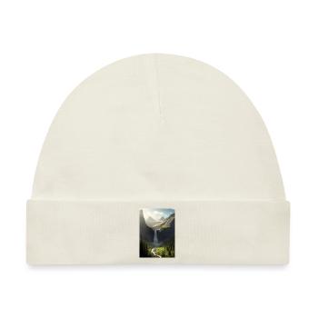 Wasserfall in der Natur - Baby Premium Organic Mütze - Naturweiß - Vorne