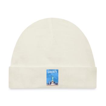 Freiheitsstatue - Baby Premium Organic Mütze - Naturweiß - Vorne