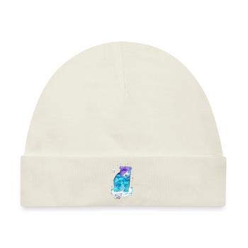 Gute Laune Eisbär - Baby Premium Organic Mütze - Naturweiß - Vorne