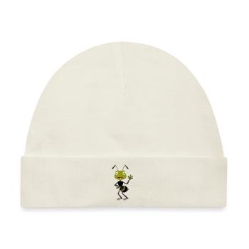 Freche Ameise - Baby Premium Organic Mütze - Naturweiß - Vorne