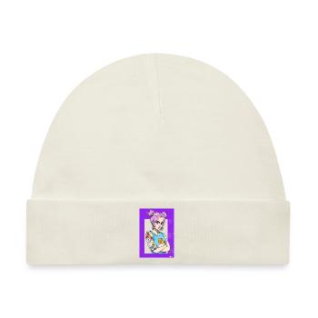 Otaku girl - Baby Premium Organic Mütze - Naturweiß - Vorne