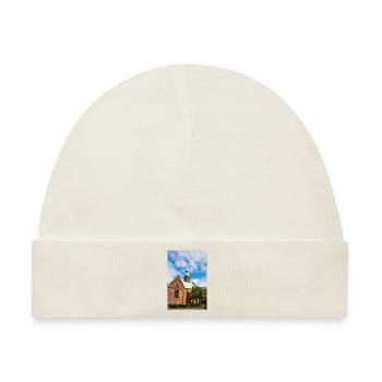 Klosterkirken, Aarhus, Dänemark - Baby Premium Organic Mütze - Naturweiß - Vorne