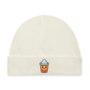 Becher - Baby Premium Organic Mütze - Naturweiß - Vorne