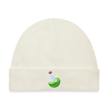 Grüner Zaubertrank - Baby Premium Organic Mütze - Naturweiß - Vorne