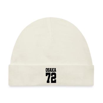 Osaka 72 - Soccer League - Japan - Tokyo - Kobe - Baby Premium Organic Mütze - Naturweiß - Vorne