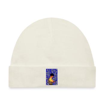 Künftiger Gelehrter - Baby Premium Organic Mütze - Naturweiß - Vorne