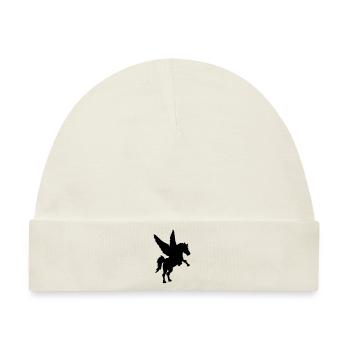 Pegasus - Baby Premium Organic Mütze - Naturweiß - Vorne