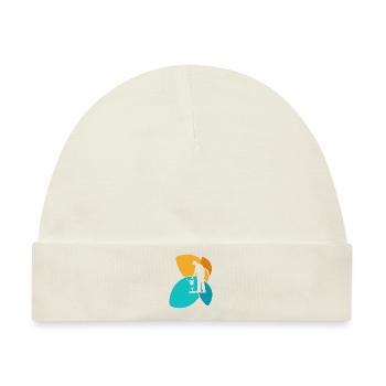 Gartenarbeit Gärtner - Baby Premium Organic Mütze - Naturweiß - Vorne