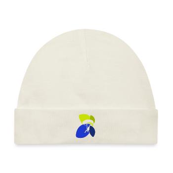 Paragliding Fallschirm Para - Baby Premium Organic Mütze - Naturweiß - Vorne