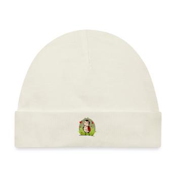 Marienkäfer im Gras - Baby Premium Organic Mütze - Naturweiß - Vorne