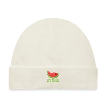 Sie Sind Eins In Einem Melonen-ehe-design Für Die - Baby Premium Organic Mütze - Naturweiß - Vorne
