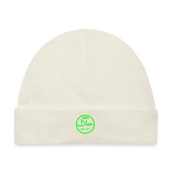 Halal - Baby Premium Organic Mütze - Naturweiß - Vorne