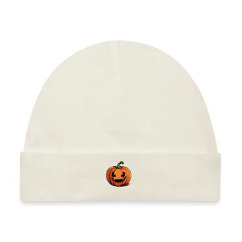 cute pumpkin - Baby Premium Organic Mütze - Naturweiß - Vorne