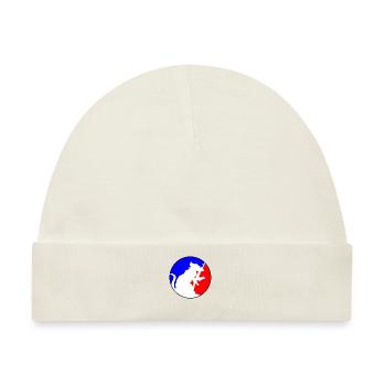 TerRaRisT - Logo - Baby Premium Organic Mütze - Naturweiß - Vorne