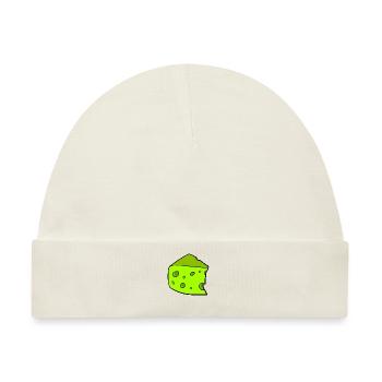 Grüner Käse - Baby Premium Organic Mütze - Naturweiß - Vorne