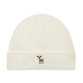 reh wildlife - Baby Premium Organic Mütze - Naturweiß - Vorne