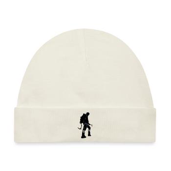 Bergsteiger - Baby Premium Organic Mütze - Naturweiß - Vorne