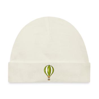 Heißluftballon - Baby Premium Organic Mütze - Naturweiß - Vorne
