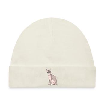 Sphynx - Baby Premium Organic Mütze - Naturweiß - Vorne