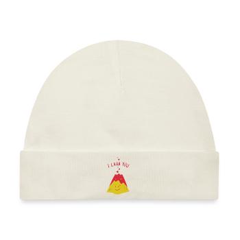 I Lava You - Baby Premium Organic Mütze - Naturweiß - Vorne