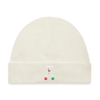 Thailand - Baby Premium Organic Mütze - Naturweiß - Vorne