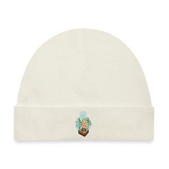 Grammophon der Natur - Baby Premium Organic Mütze - Naturweiß - Vorne