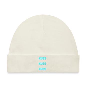 kuss - Baby Premium Organic Mütze - Naturweiß - Vorne