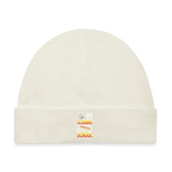 Winter - Baby Premium Organic Mütze - Naturweiß - Vorne