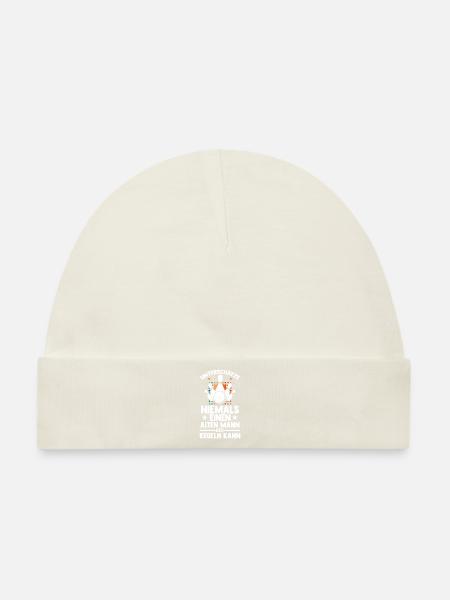 Opa Kegel Kegler Kegelverein Kegeln - Baby Premium Organic Mütze - Naturweiß