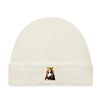 Mona cata - Baby Premium Organic Mütze - Naturweiß - Vorne