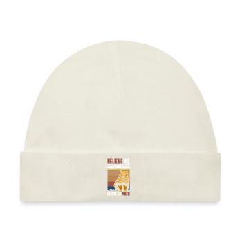 Hass Menschenmenge Misanthrop Ironie - Baby Premium Organic Mütze - Naturweiß - Vorne