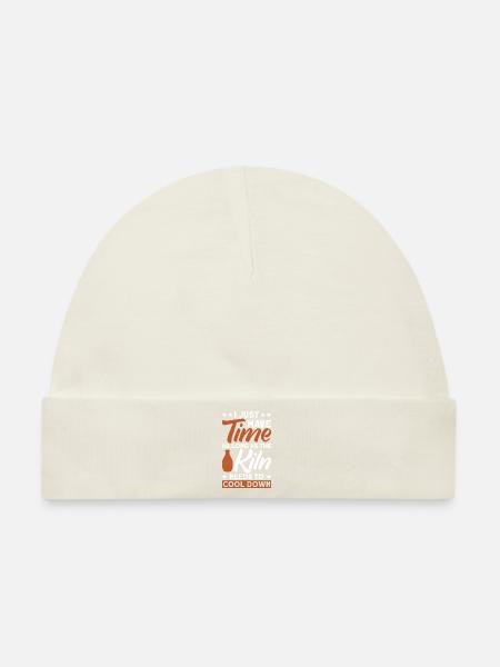 Töpfern Töpfer Töpferei Pottery - Baby Premium Organic Mütze - Naturweiß