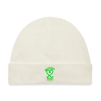Tempelhofer Feld skater - Baby Premium Organic Mütze - Naturweiß - Vorne