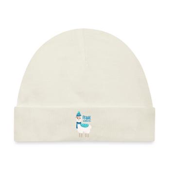 Frohe Weihnachten von Kinderlieder mit Bobby - Baby Premium Organic Mütze - Naturweiß - Vorne