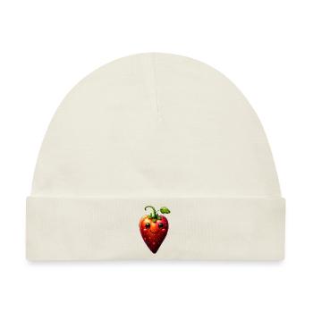 Chili - Baby Premium Organic Mütze - Naturweiß - Vorne