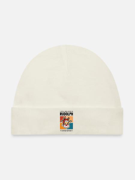 Rudolph - Baby Premium Organic Mütze - Naturweiß