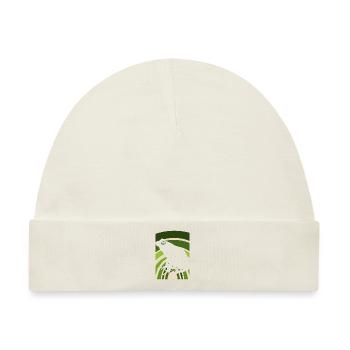 Frosch Quark Laubfrosch - Baby Premium Organic Mütze - Naturweiß - Vorne