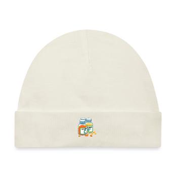 Vitamine - Baby Premium Organic Mütze - Naturweiß - Vorne
