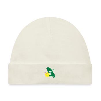 Kolibri Blumen Insel Martinique - Baby Premium Organic Mütze - Naturweiß - Vorne