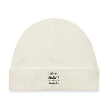 Ballet - Baby Premium Organic Mütze - Naturweiß - Vorne