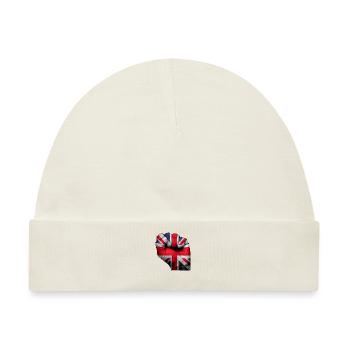 Faust England - Baby Premium Organic Mütze - Naturweiß - Vorne