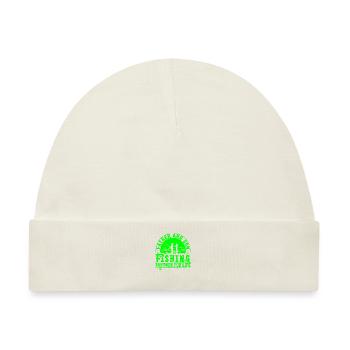 fisch, fisch, angeln, see, meer, angeln, fauna, exotisch - Baby Premium Organic Mütze - Naturweiß - Vorne