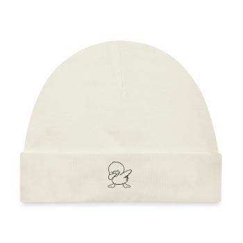 duck dabbing - Baby Premium Organic Mütze - Naturweiß - Vorne