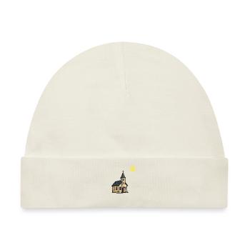 kirche - Baby Premium Organic Mütze - Naturweiß - Vorne