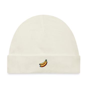 Bananen - Baby Premium Organic Mütze - Naturweiß - Vorne