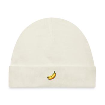 Bananen - Baby Premium Organic Mütze - Naturweiß - Vorne