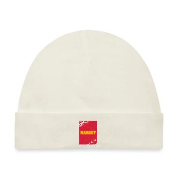 Style und Artwork Margot - Baby Premium Organic Mütze - Naturweiß - Vorne