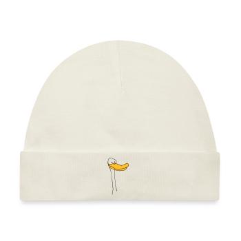Quak! - Baby Premium Organic Mütze - Naturweiß - Vorne
