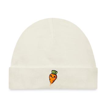Carrot - Baby Premium Organic Mütze - Naturweiß - Vorne